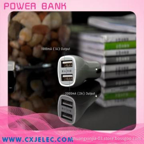 Dual usb car charger for iphone/ ipad